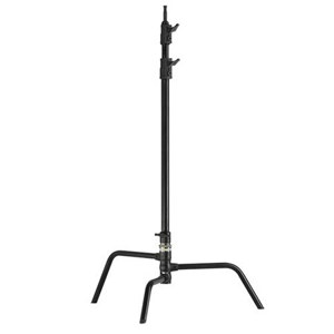  Kupo S742911 Master 30" C Stand with Turtle Base, Maximum Extension 102", Black 