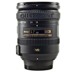  Lens Band Stop Zoom Creep for Zoom Lenses, Black 