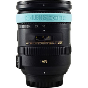  Lens Band Stop Zoom Creep for Zoom Lenses, Light Blue 