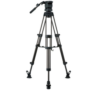  Libec RS-350RM Tripod System with Mid-Level Spreader, 9 kg/20 lb Load Capacity 