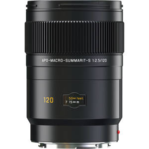  Leica Summarit-S 120mm f/2.5 Aspherical Apo Macro Lens for the S2 System 