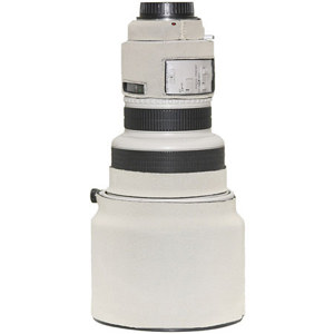  LensCoat Lens Cover for the Canon 200mm f/1.8 Lens - White (cw) 