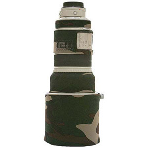  LensCoat Lens Cover for the Canon 200mm f/2.0 Lens - Forest Green Woodland Camo 
