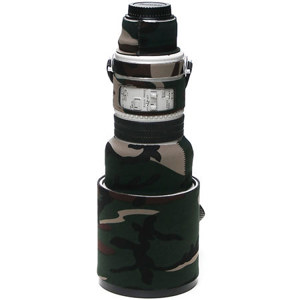  LensCoat Lens Cover for the Canon 300mm Non IS f/2.8 Lens - Forest Green Woodland Camo 