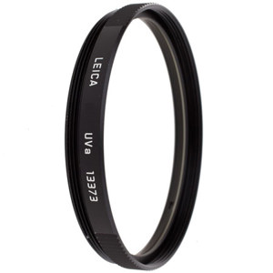 Leica 39E Ultra Violet (UV) Glass Filter with Black Mount 