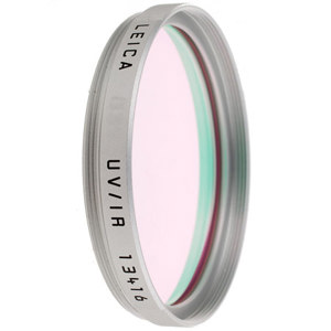  Leica 39E Digital Ultra Violet (UV) / Infra Red (IR) Filter - Silver Mount 