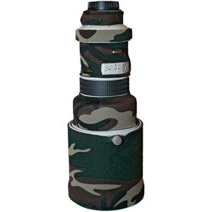  LensCoat Lens Cover for the Canon 400mm f/4.0 DO IS Lens - Forest Green Woodland Camo 