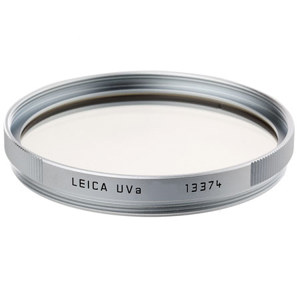  Leica 46E Ultra Violet (UV) Glass Filter with Silver Mount 