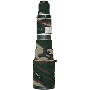  LensCoat Lens Cover for the Canon 500mm f/4.5 IS Lens - Forest Green Woodland Camo 