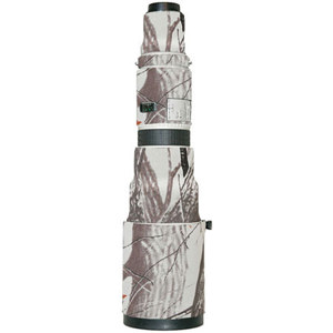  LensCoat Lens Cover for the Canon 500mm f/4.5 IS Lens - Realtree Hardwoods Snow (hws) 