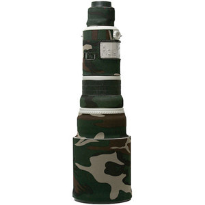  LensCoat Lens Cover for the Canon 500mm f/4.0 IS Lens - Forest Green Woodland Camo 