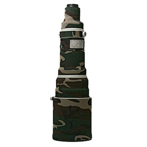  LensCoat Lens Cover for the Canon 600mm f/4.0 IS Lens - Forest Green Woodland Camo 