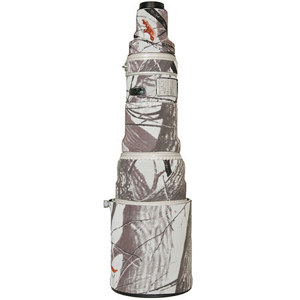  LensCoat Lens Cover for the Canon 600mm f/4.0 IS Lens - Realtree Hardwoods Snow (hws) 