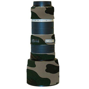  LensCoat Lens Cover for the Canon 70-200mm (Non IS) f/4.0 Zoom Lens - Forest Green Woodland Camo 