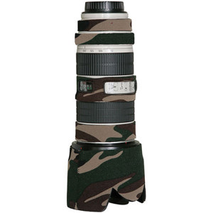  LensCoat Lens Cover for the Canon 70-200mm f/2.8 IS Zoom Lens - Forest Green Woodland Camo 