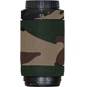 LensCoat Lens Cover for the Canon 75-300mm f/4.0-f/5.6 III Zoom Lens - Forest Green Woodland Camo 