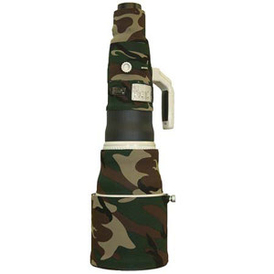  LensCoat Lens Cover for the Canon 800mm f/5.6 L IS Lens - Forest Green Woodland Camo 