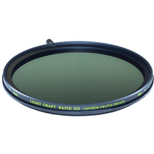  Light Craft Workshop 82mm Rapid Variable ND Filter, 0.6 to 3.0 (2 to 10 Stops) Density, Guardian Multi Coating, Optical Glass 