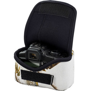 LensCoat Neoprene Body Bag Compact Designed for a Compact Camera Body Without Lens - Realtree Hardwoods Snow Thumbnail Image