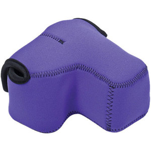 LensCoat BodyBag Pro Neoprene Velcro Closure Purple Thumbnail Image