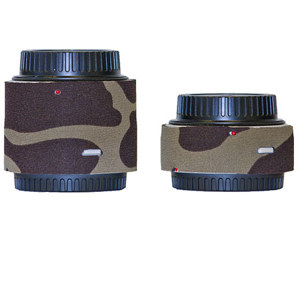  LensCoat Lens Cover for Canon Extender Set EF III, Forest Green Camo 