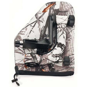  LensCoat Gimbal Head Pouch - Fitted for Most Gimbal-Style Tripod Heads - Realtree Hardwoods Snow 