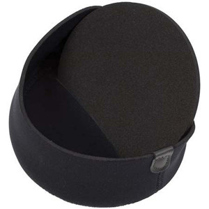  LensCoat Hoodie, XXXX Large Front Neoprene Lens Cap Fits Hoods from 7.00" to 7.75", Black 