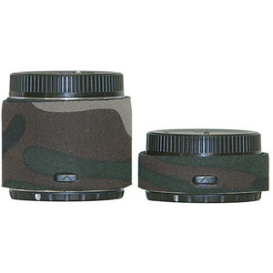  LensCoat Lens Cover for the Sony Teleconverter Set - Forest Green Woodland Camo (fg) 