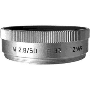  Leica Lens Hood for the 50mm f/2.8 M Lens, Silver 
