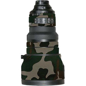  LensCoat Lens Cover for the Nikon 200mm f/2.0 VR Lens - Forest Green Woodland Camo 