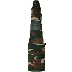  LensCoat Lens Cover for the Nikon 500mm f/4.0 AFS I Lens - Forest Green Woodland Camo 