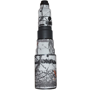  LensCoat Lens Cover for the Nikon 500mm f/4.0 AFS II Lens - Realtree Hardwoods Snow (hws) 