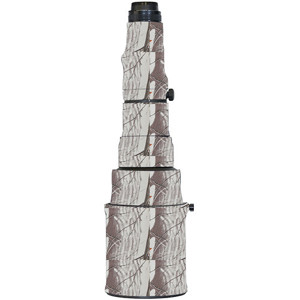  LensCoat Lens Cover for the Nikon 500mm f/4 P Manual Lens - Realtree Hardwoods Snow (hws) 
