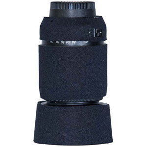  LensCoat Lens Cover for Nikon 55-200 f/4-5.6G ED-IF AF-S DX VR Nikkor Zoom Lens - Black 