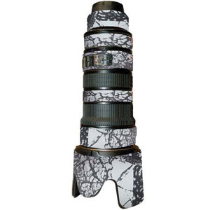  LensCoat Lens Cover for the Nikon 70-200 f/2.8 VR Zoom Lens - Realtree Hardwoods Snow (hws) 