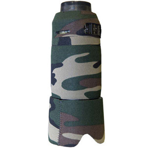  LensCoat Lens Cover for the Nikon 70-300 f/4.5 VR Zoom Lens - Forest Green Woodland Camo 
