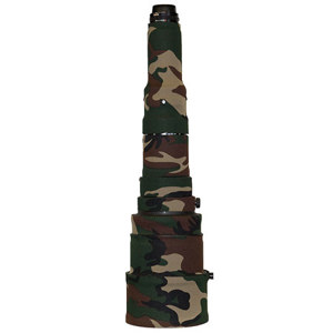  LensCoat Lens Cover for the Nikon 800mm f/5.6 AIS Lens - Forest Green Woodland Camo 
