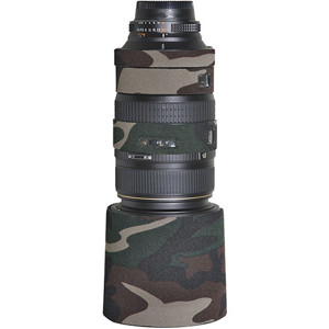 LensCoat Lens Cover for the Sigma 120-300mm Zoom Lens - Forest Green Woodland Camo 