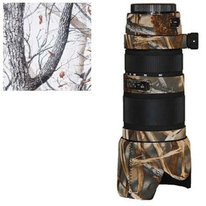  LensCoat Lens Cover for the Sigma 70-200mm f/2.8 EX DG Lens - Realtree Hardwoods Snow (hws) 