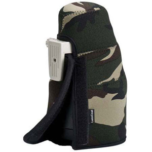  LensCoat Travel Coat Lenscover for Canon 100-400mm & 70-210mm IS Zoom Lenses - Forest Green Woodland Camo 