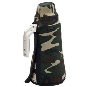  LensCoat Travel Coat Lenscover for Canon 400mm f/2.8 IS Lens without Lenshood - Forest Green Woodland Camo 