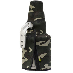  LensCoat TravelCoat Cover for Canon 500 f/4 IS II Lens with Hood, Forest Green Camo 