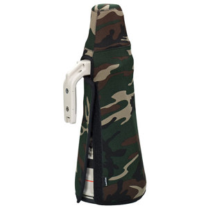  LensCoat Travel Coat Lenscover for Canon 600mm f/4.0 USM IS Lens - Forest Green Woodland Camo 