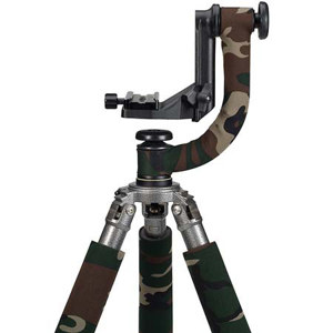  LensCoat Head Cover for the Wimberley WH-101 Tripod Head - Forest Green Woodland Camo 