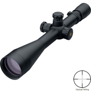  Leupold 8.5-25x50mm Mark 4 Extended Range Tactical Series Riflescope, Matte Black Finish with M1 W/E Turrets & Mil-Dot Reticle, 30mm Tube 