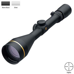  Leupold 4.5-14x50mm VX-3 Series Riflescope, Silver Finish with Duplex Reticle. 
