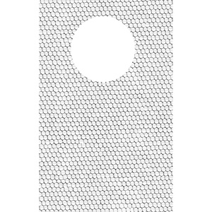  Lee Filters 4x6" Black Net With Clear Spot Resin Filter 