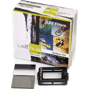  Lee Filters Bug 3+ Action Kit for GoPro HERO3+, Includes LEE Bug Holder, 0.9 ND Grad (3 Stops), High Quality Glass Polariser, Protective Pouch and Cleaning Cloth 