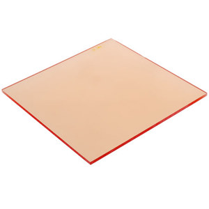 Lee CR2 Coral 1 Warming Filter - 4inx 4in Resin: Picture 1 regular