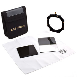  Lee Filters 4X4" Digital SLR Starter Filter Kit with Holder, ND Filters, Cloth & Pouch 
